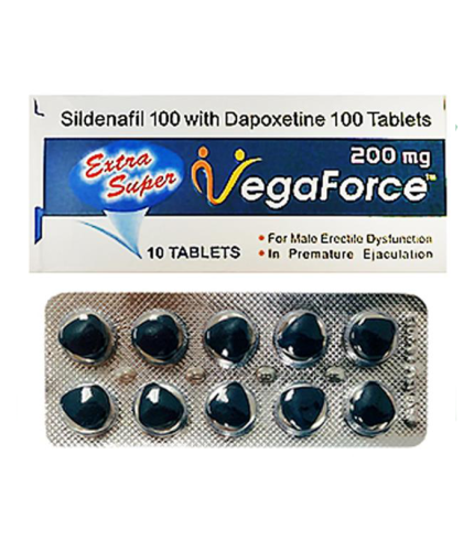 藍蝌蚪VegaForce印度藍鑽丨超強雙效增硬持久片 200mg 丨香港直營